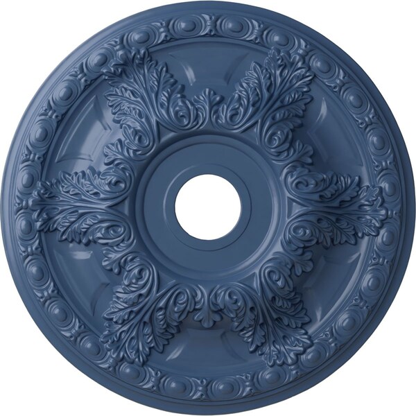 Ekena Millwork Granada Ceiling Medallion (Fits Canopies up to 7 1/8"), 23 3/8"OD x 3 5/8"ID x 2 1/2"P, Americana CM23GAAMF - main
